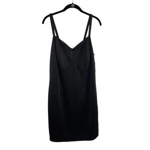 Torrid Black Corset Back Bodycon Sleeveless Dress Women's Plus Size 1X NEW